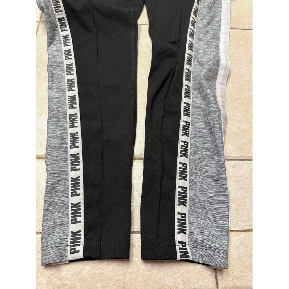 Victoria Secret Pink UltimateBlack/Gray Leggings, Size XS - Picture 7 of 10